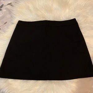 EXPRESS Petite Black Mini Skirt